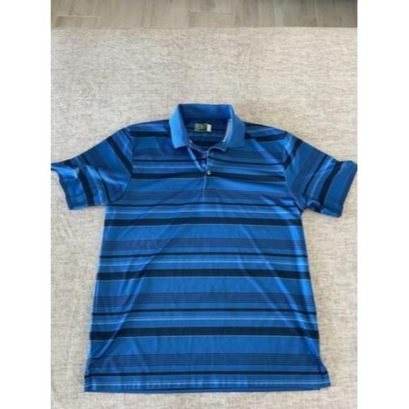 Ben Hogan Performance Polo - Golf Shirt Size Large Men's Short Sleeve Blue - Picture 2 of 10